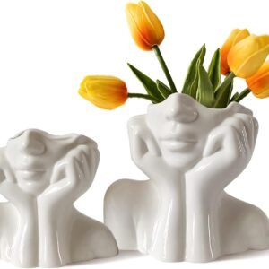 Human Body Ceramic Vase Human Shape Art Vase Nordic Home Decoration Ceramic Vase